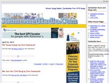 Tablet Screenshot of khmernetradio.com